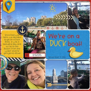 Dad Visit Duckboats