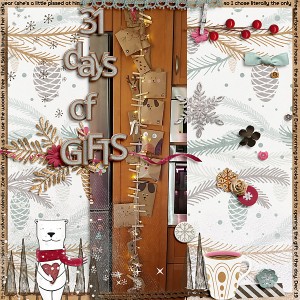 31 days of gifts