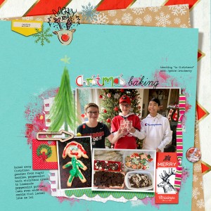 Christmas baking