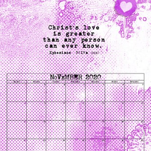 November 2020 Calendar