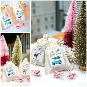 candy Christmas treat bags