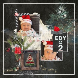 Grandson, Edison - 1st Christmas