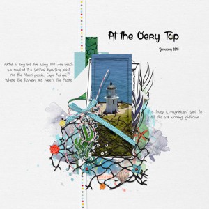 At the very top