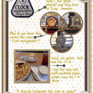 January 3 - Crazy Number of Frames: Clock-Restaurant