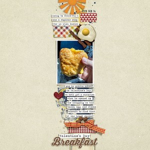 Valentine's Day Breakfast [MOC8 January 4: Simple Template]