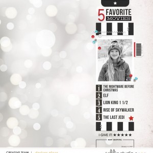 MOC Day 4- Raileigh's Favorite Movies