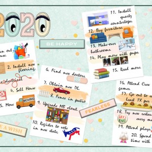 January 11: Vision Board - 2020
