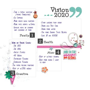Day 11 - Vision Board 2020