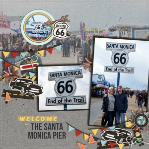 Route 66 - End of the Trail