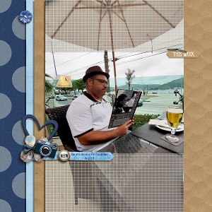 MOC 08 #day15 - Vellum Over Photos (now)