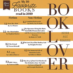 MOC8 Day2- My 10 Favorite Books Read in 2019