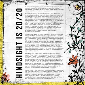 Day 17 Hindsight is 20/20