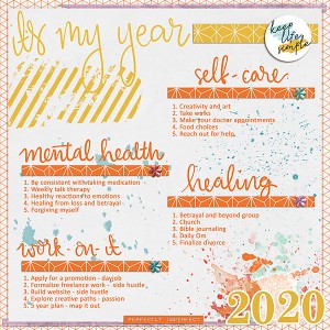 Vision Board 2020