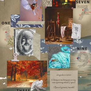 8 January 11 - 2020 Vision Board /My 2020