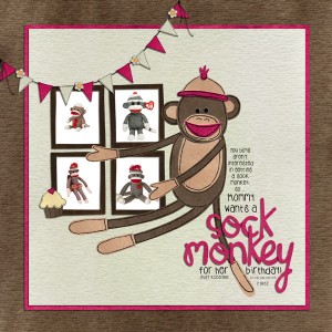 sock monkey