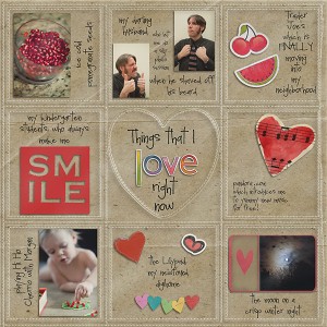 things I love