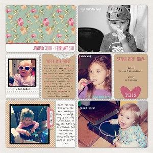 Project Life- Week 5 Left