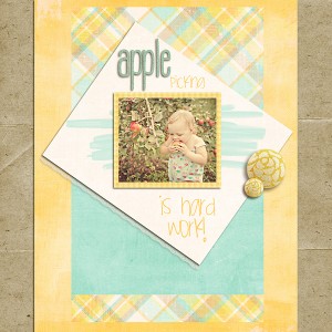 apple picking is hard work!