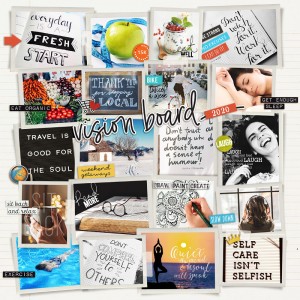 VISION BOARD 2020