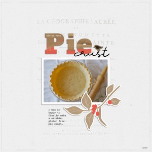 Gluten Free Pie Crust - MOC Day 23 - Paint Dipping