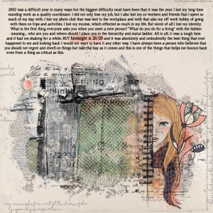 MOC 8 January 17 - Hindsight is 20/20 Journaling Challenge /Losing-my-job
