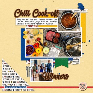 2020 MOC Day25 Flat Lay Photography - Chili Cook-off