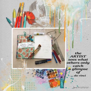 Day 25 - Flat Lay Photography_artist