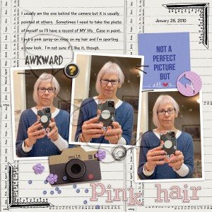 MOC 8 - Day 26 - Pink Hair