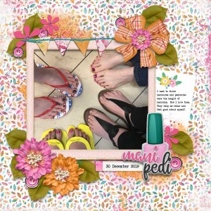 Day 24 - fill it up pedi