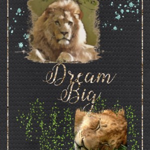 January 28: Darkle Challenge - ATC-2020-016-Dream-Big