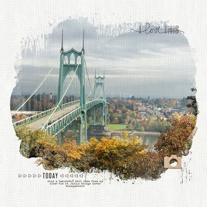 Challenge 27 Paintstroke St Johns Bridge Hike