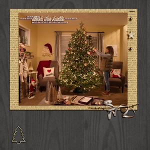 Challenge 28 Darkle Decorating Tree