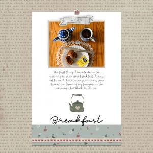 Breakfast - MOC Day 25 - Flat Lay Photo