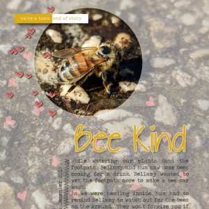 MOC8 Day 15 | Bee Kind