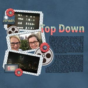 Day 23 Paint Dipping: Top Down