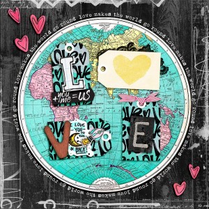 MOC8 Day10 - Love Makes The World Go Round