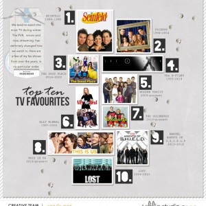 Feb Layout - TV Favs