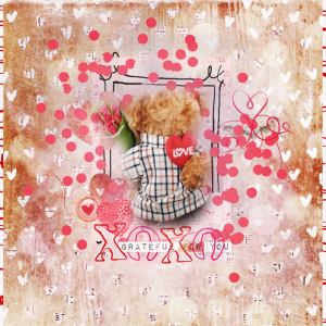 Inspiration Challenge-February-XOXO-My Heart Belongs To You
