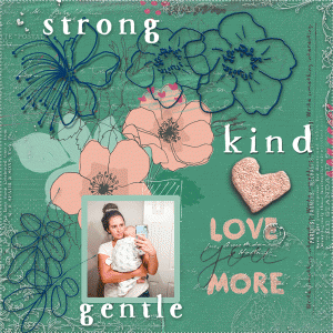 TCC- Build Template Single Rose 12x12