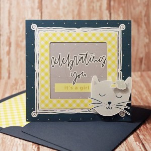 Celebrate Baby Girl Card