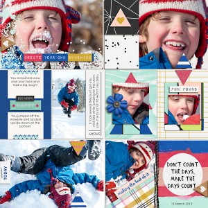 Snowbank - Right page