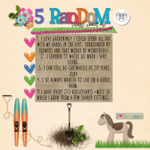 5 Random Things About Me