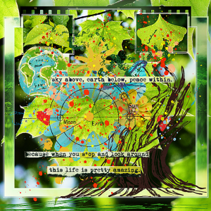Art Journaling-Monthly Muse-February-Week#3-Parts Of The Tree-Leaves