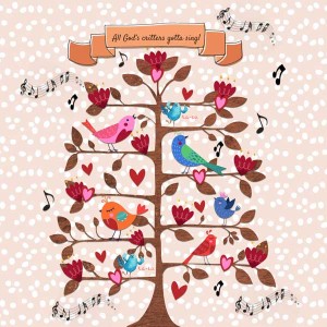 Birds singing