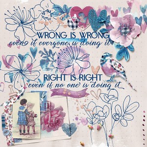 Wrong is wrong