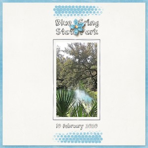March Style Challenge:  Blue Spring State Park
