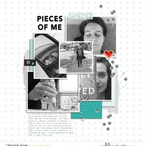 Pieces of Me | March Template