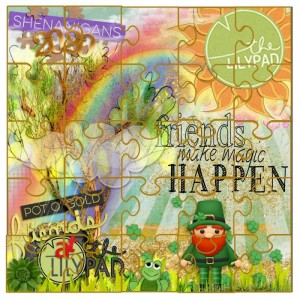 2020 Leprachaun Puzzle Mat Cathys