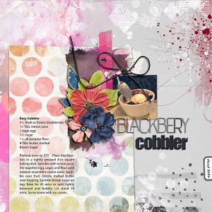 Blackberry Cobbler