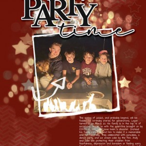 Logan's 12thBirthday or How to make the best of "what is"